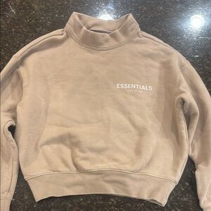 Essentials Fear of God Beige Sweatshirt